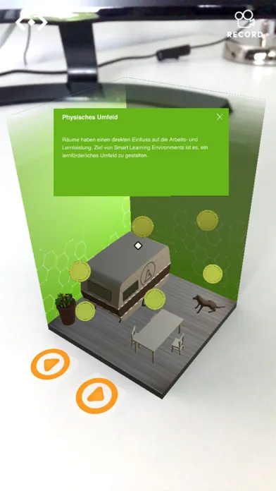 Bosch Merge Cube Application Screenshots