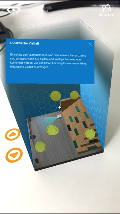 Bosch Merge Cube Application Screenshots
