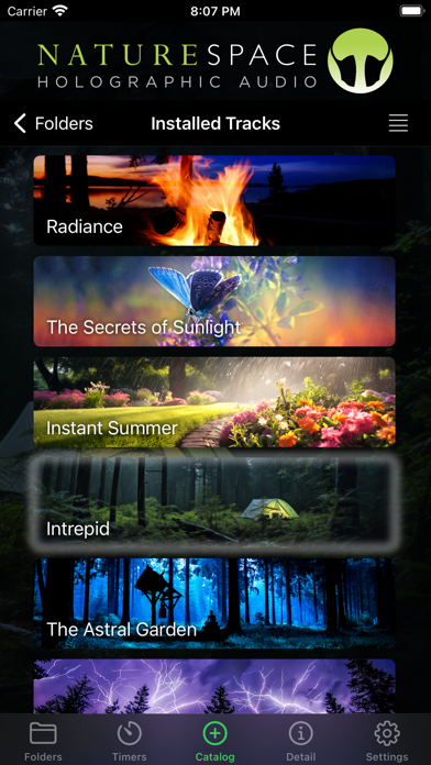 Screenshot di Naturespace: Relax Sleep Dream