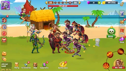 Firestone: An Idle Clicker RPG应用截图