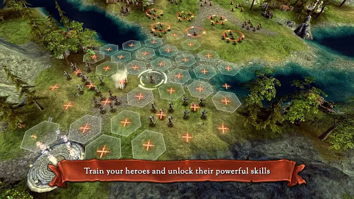 Hex Commander: Fantasy Heroes スクリーンショット