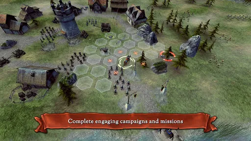 Hex Commander: Fantasy Heroes スクリーンショット