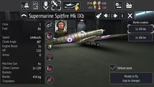 Warplanes: WW2 Dogfight Screenshots