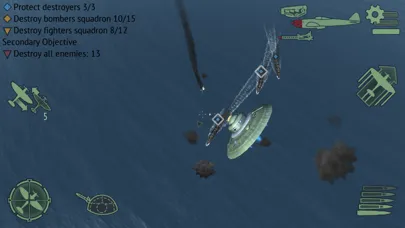 Tangkapan layar Warplanes: WW2 Dogfight FULL