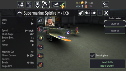 Screenshot di Warplanes: WW2 Dogfight FULL
