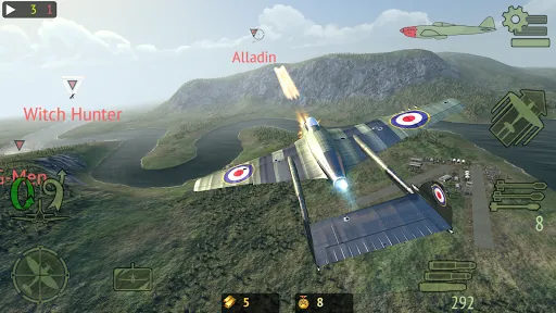 Capturas de pantalla de Warplanes: Online Combat