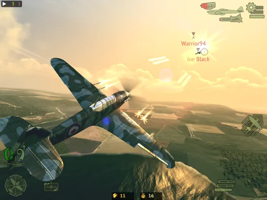 تصاویر Warplanes: Online Combat iPad 
