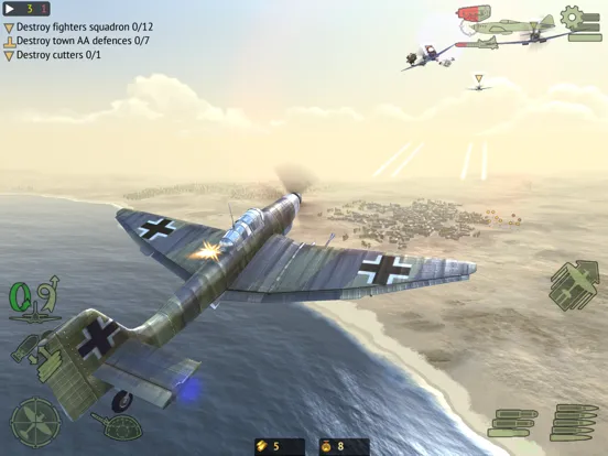 تصاویر Warplanes: Online Combat iPad 