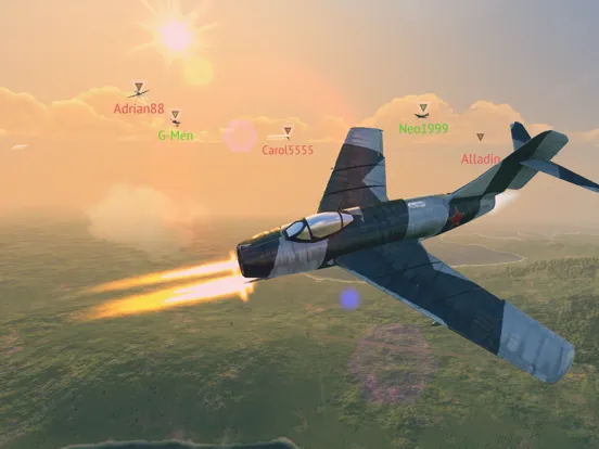 تصاویر Warplanes: Online Combat iPad 