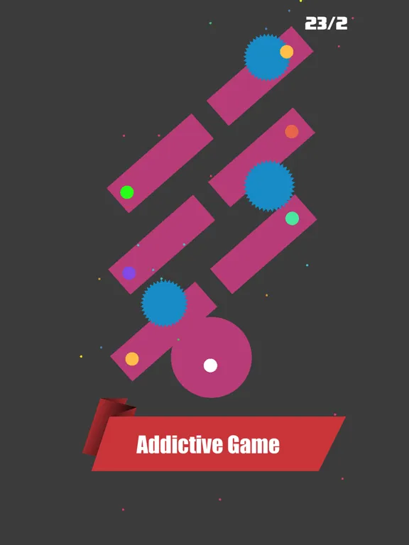 Tangkapan skrin Shape Merge! Brain game iPad 
