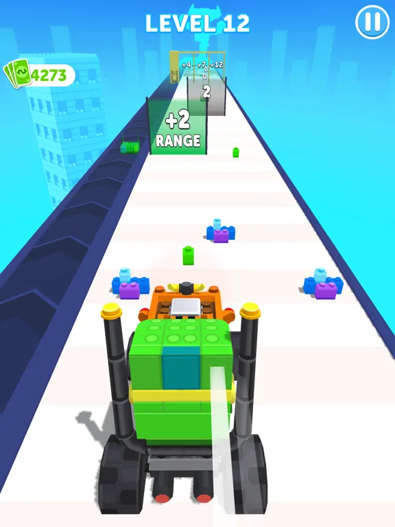 Tangkapan layar Clash Box Car iPad 
