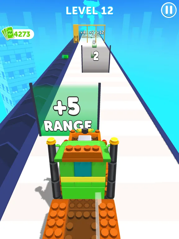 Tangkapan layar Clash Box Car iPad 
