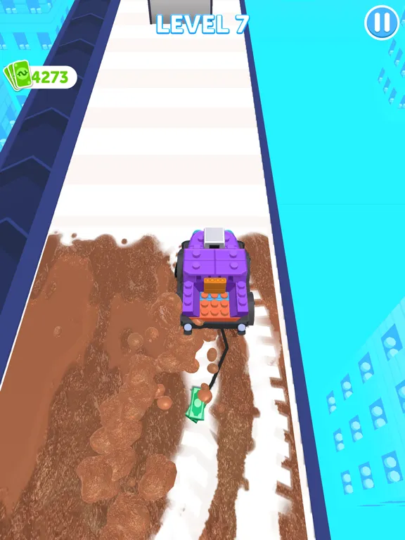 Tangkapan layar Clash Box Car iPad 