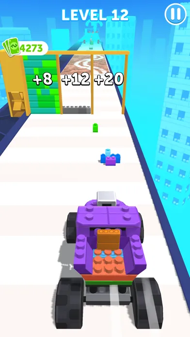Tangkapan layar Clash Box Car