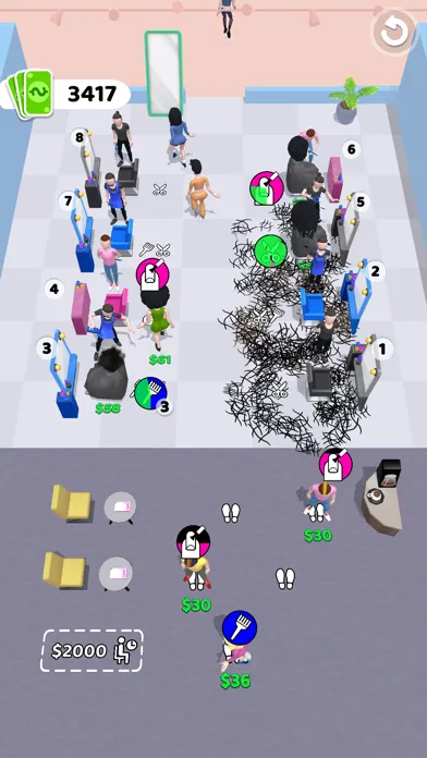 Screenshot di Hairdresser Salon Management