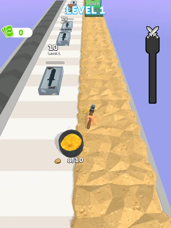 Tangkapan skrin Sword Forge iPad 
