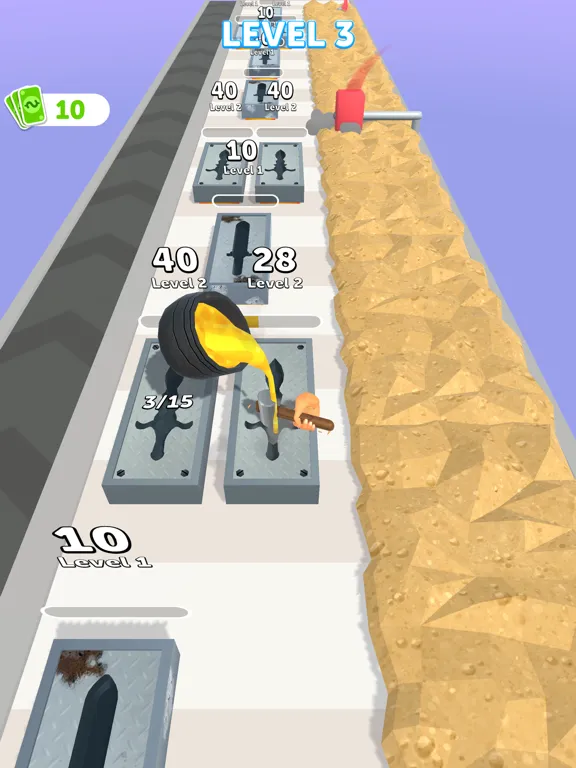 Tangkapan skrin Sword Forge iPad 