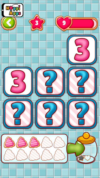 Capturas de tela do Memory Cookies Match game