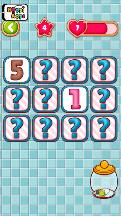 Capturas de tela do Memory Cookies Match game