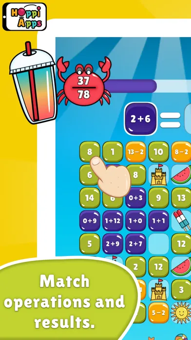 MatHop +/- math game operation スクリーンショット