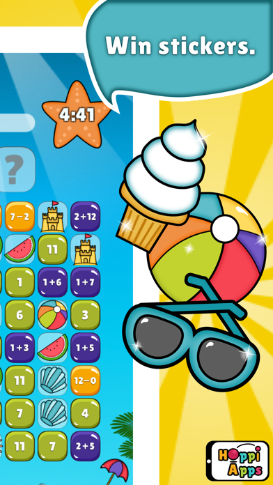 Скриншоты MatHop +/- math game operation