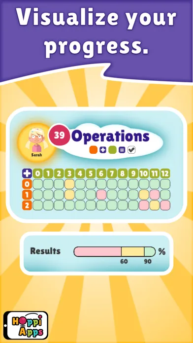 MatHop +/- math game operation スクリーンショット