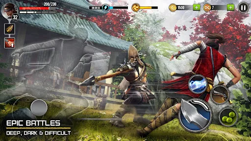 Ninja Ryuko: Shadow Ninja Game 스크린샷