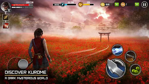 Ninja Ryuko: Shadow Ninja Game 스크린샷