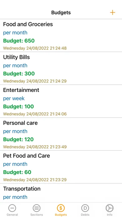 My-Expense سکرین شاٹس