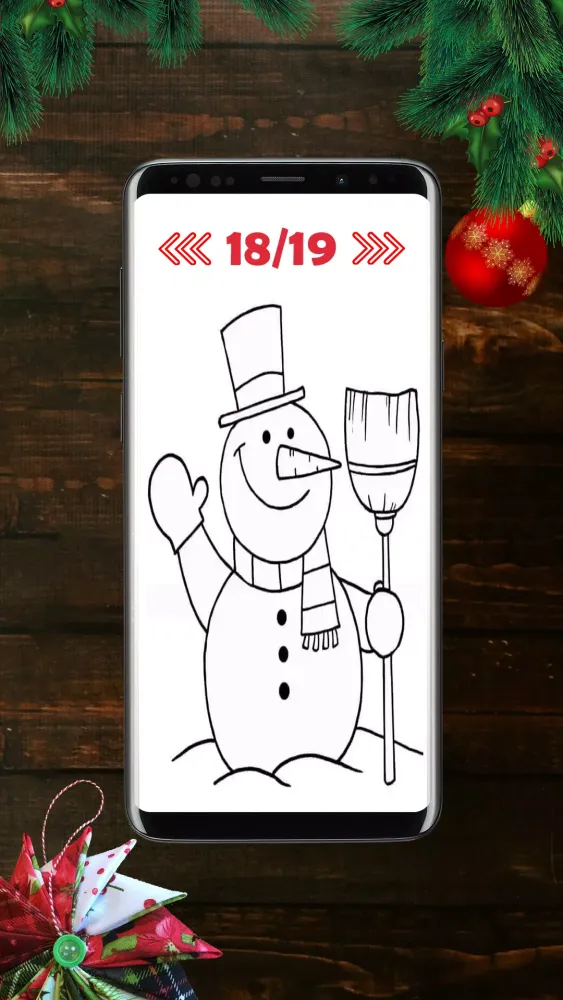 Christmas Drawing App Screenshots