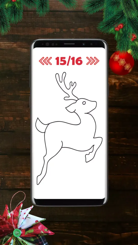 Christmas Drawing App Screenshots