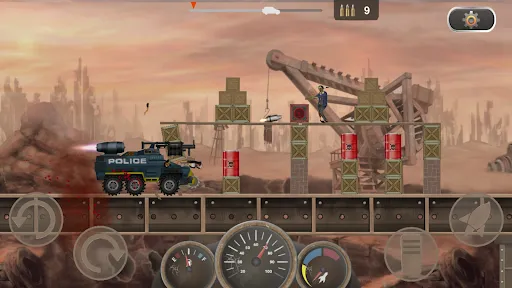 Tangkapan skrin Outrun the Darkness: Earn to Z