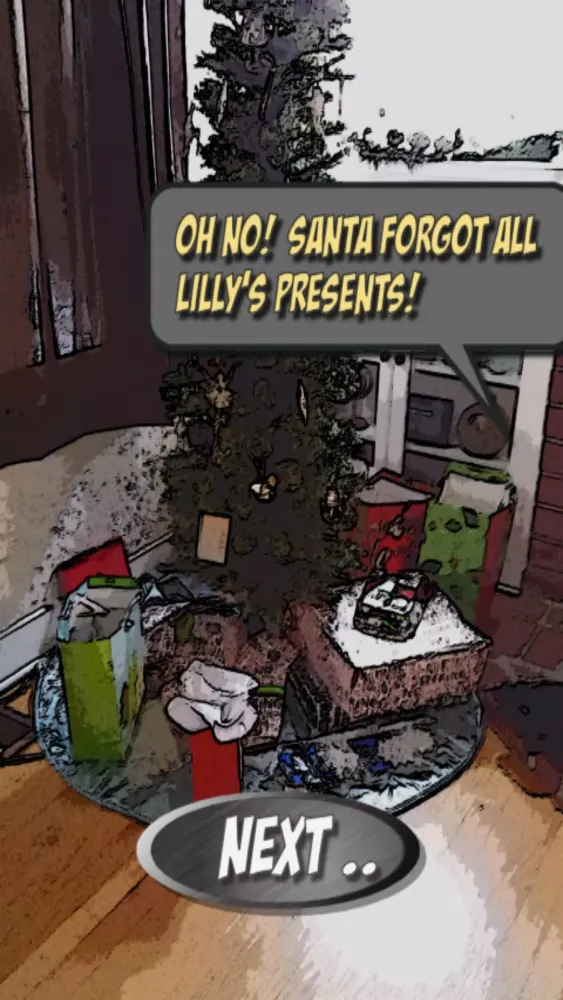 Zrzuty ekranu Comix Escape: Christmas