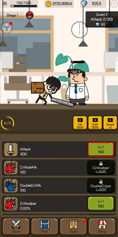 Overtime Warrior Idle RPG-screenshot-2