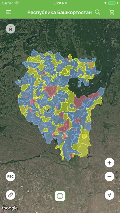 Карта охотника. GPS навигатор.應用截圖