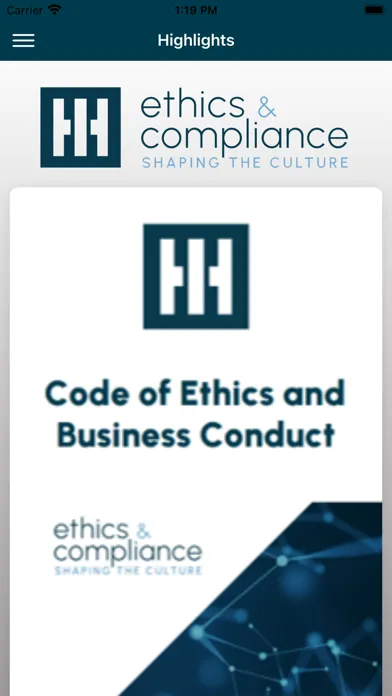 HII Ethics & Compliance 스크린샷