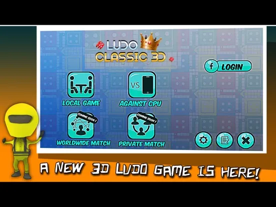 Zrzuty ekranu Ludo classic 3D iPad 