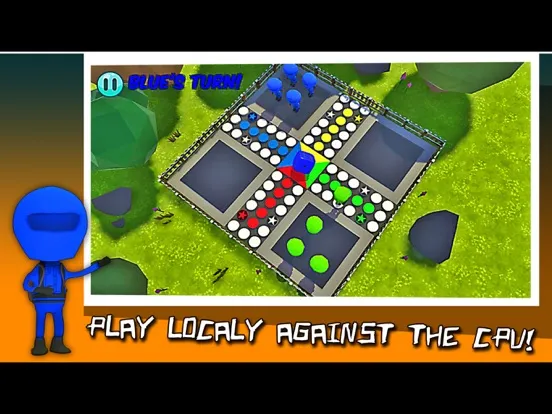 Zrzuty ekranu Ludo classic 3D iPad 