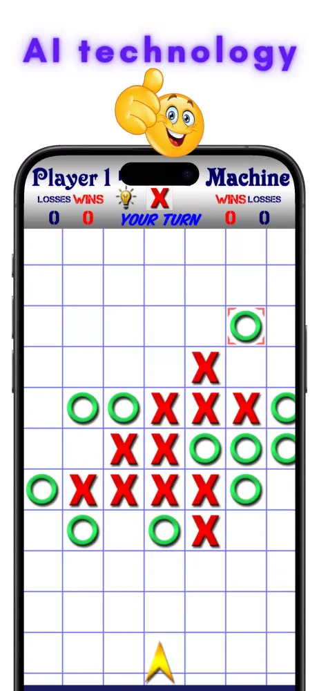 TicTacToe AI - 5 in a Row Screenshots