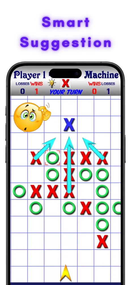 TicTacToe AI - 5 in a Row Screenshots