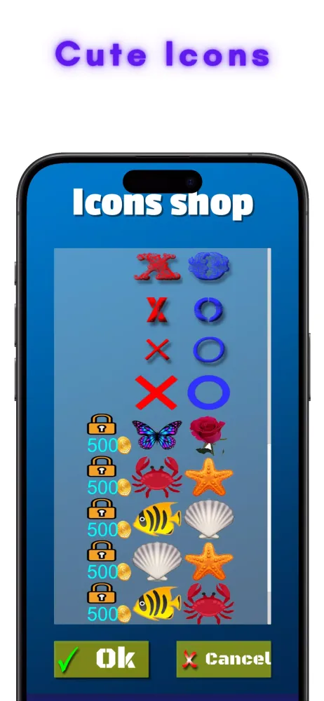 TicTacToe AI - 5 in a Row Screenshots