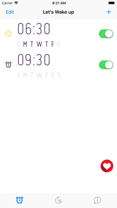 Let's Wake Up -  Alarm 2.0 Screenshots