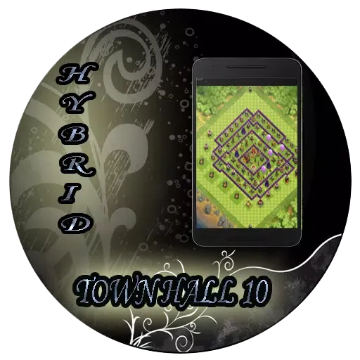 Town Hall 10 Hybrid Base coc應用截圖