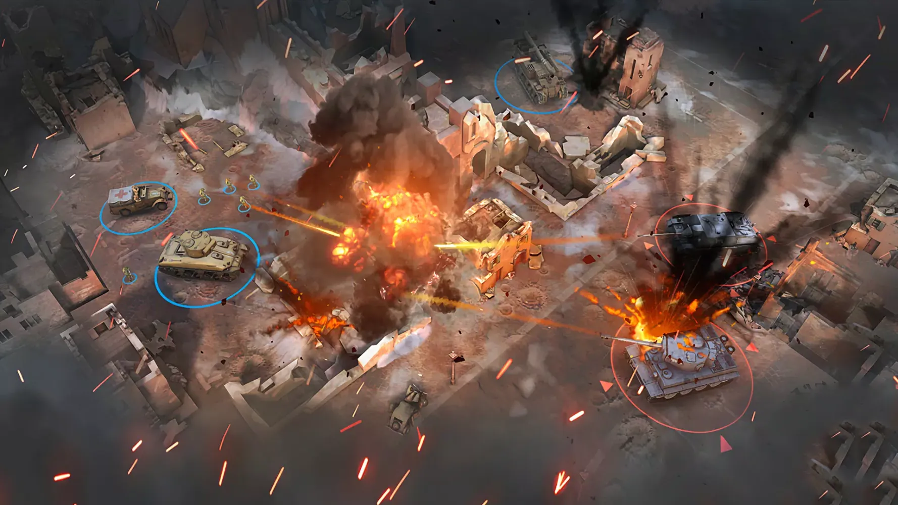World War Armies: WW2 PvP RTS Screenshots