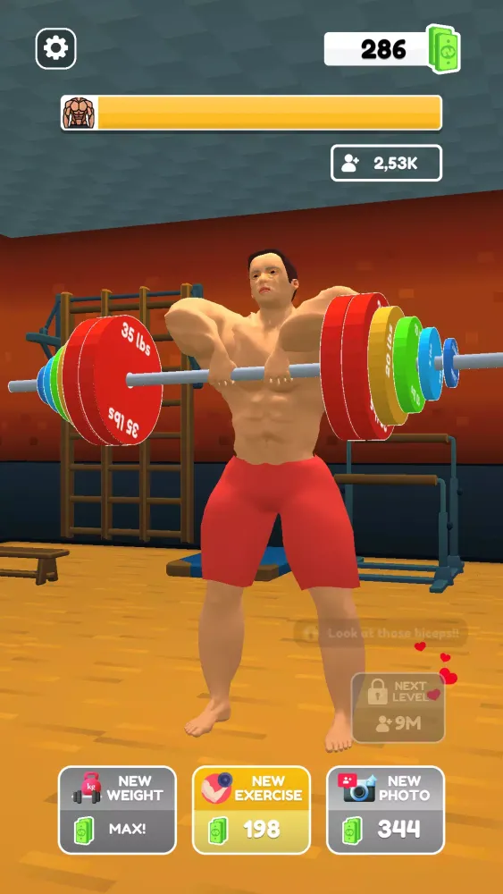 Idle Gym Hero Screenshots