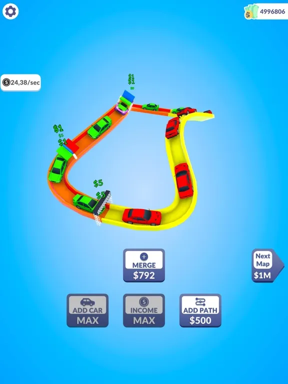 Car Track Fever iPad  Screenshots