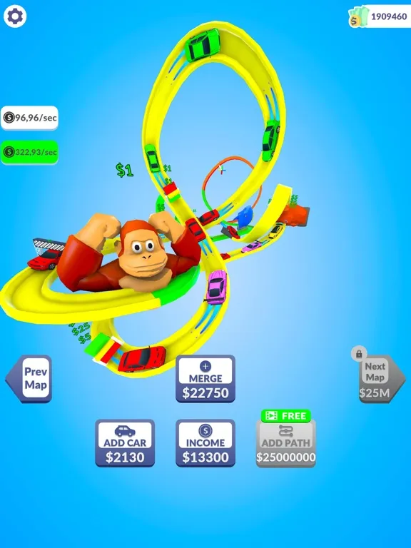 Car Track Fever iPad  Screenshots