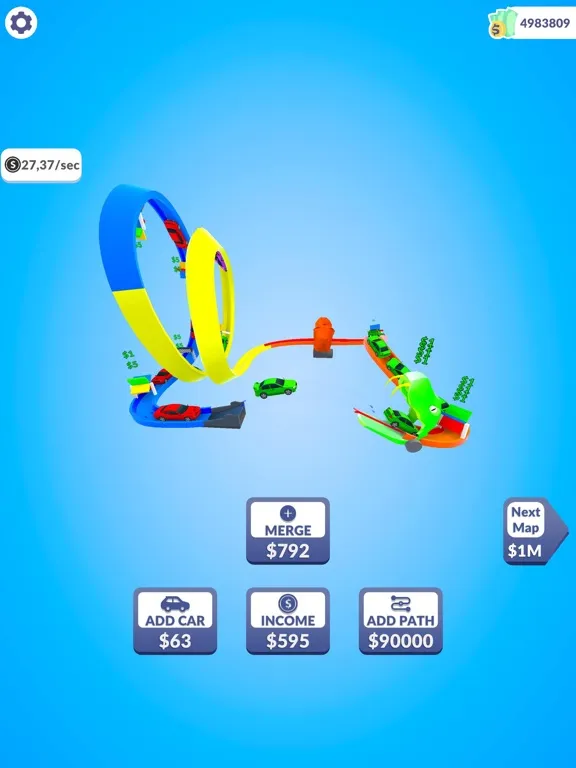 Car Track Fever iPad  Screenshots