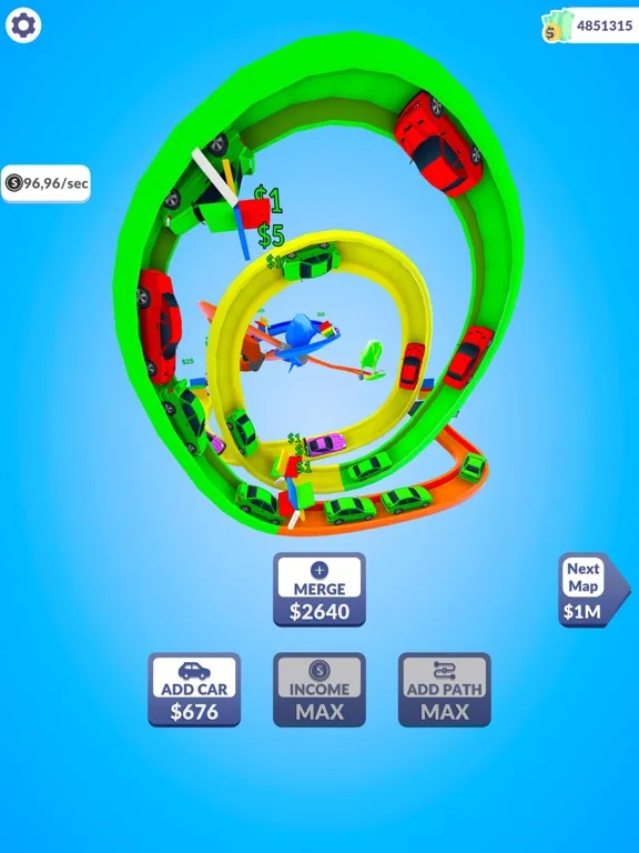 Car Track Fever iPad  Screenshots