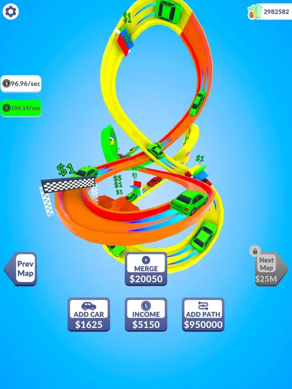 Car Track Fever iPad  Screenshots